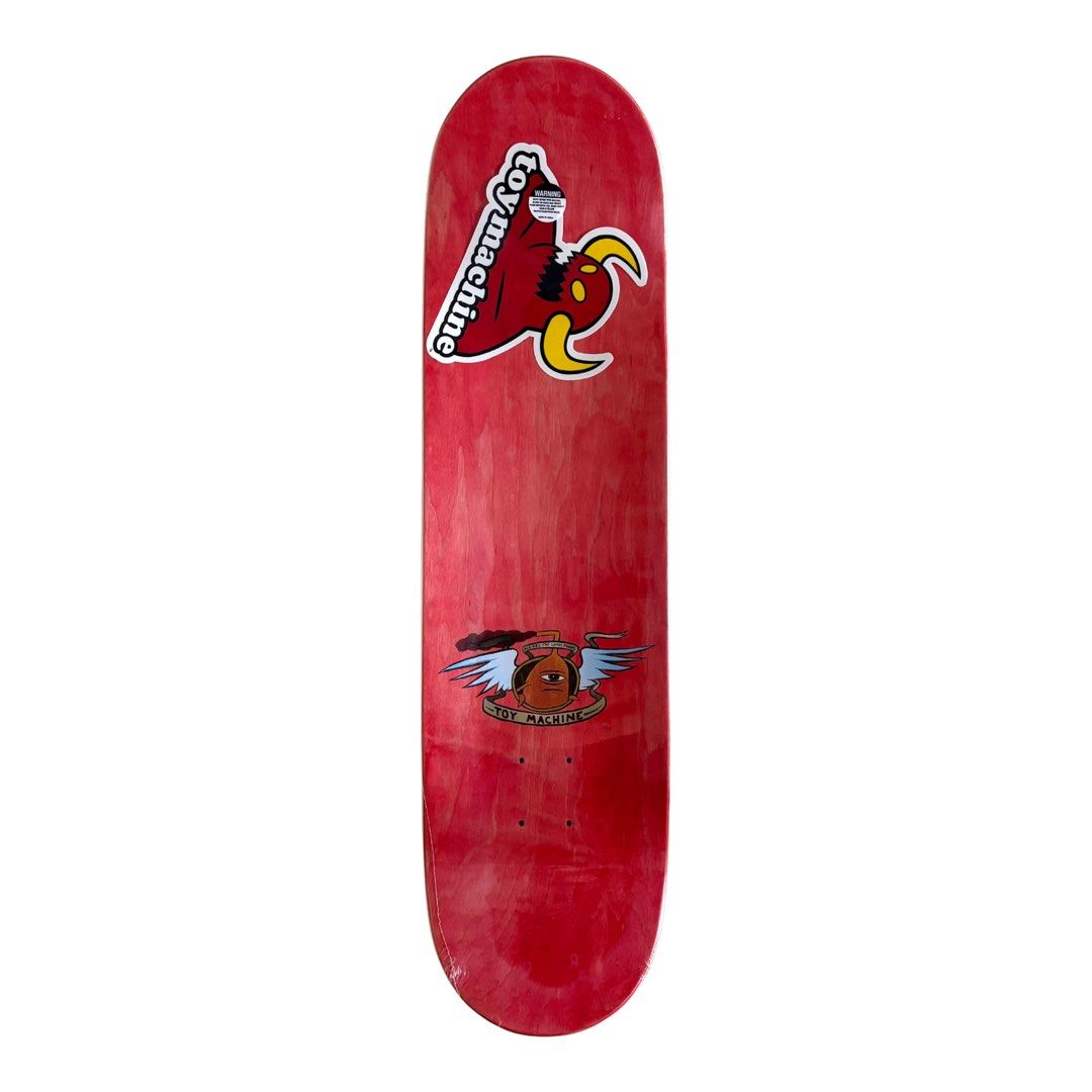 Toy Machine “Pizza Sect” 8.5″ x 32.0″ Skateboard Deck