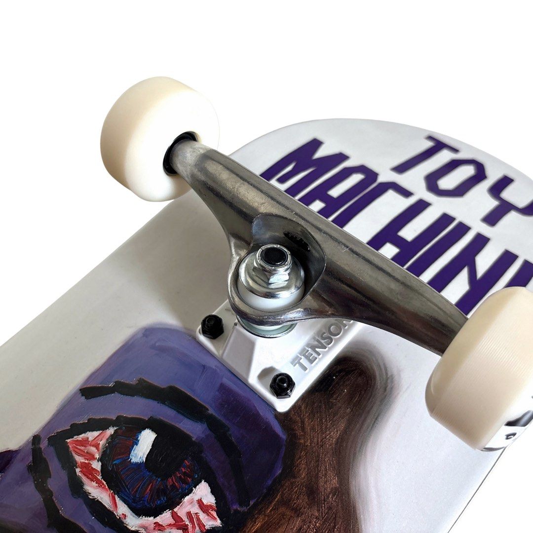 Toy Machine “Purple Doll” 7.5″ / 8.0″ CJ Collins Pro Model Custom Skateboard Complete