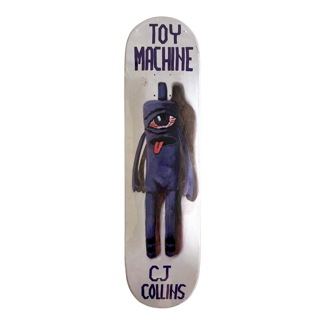 Toy Machine “Purple Doll” 8.0″ x 31.5″ CJ Collins Pro Model Skateboard Deck