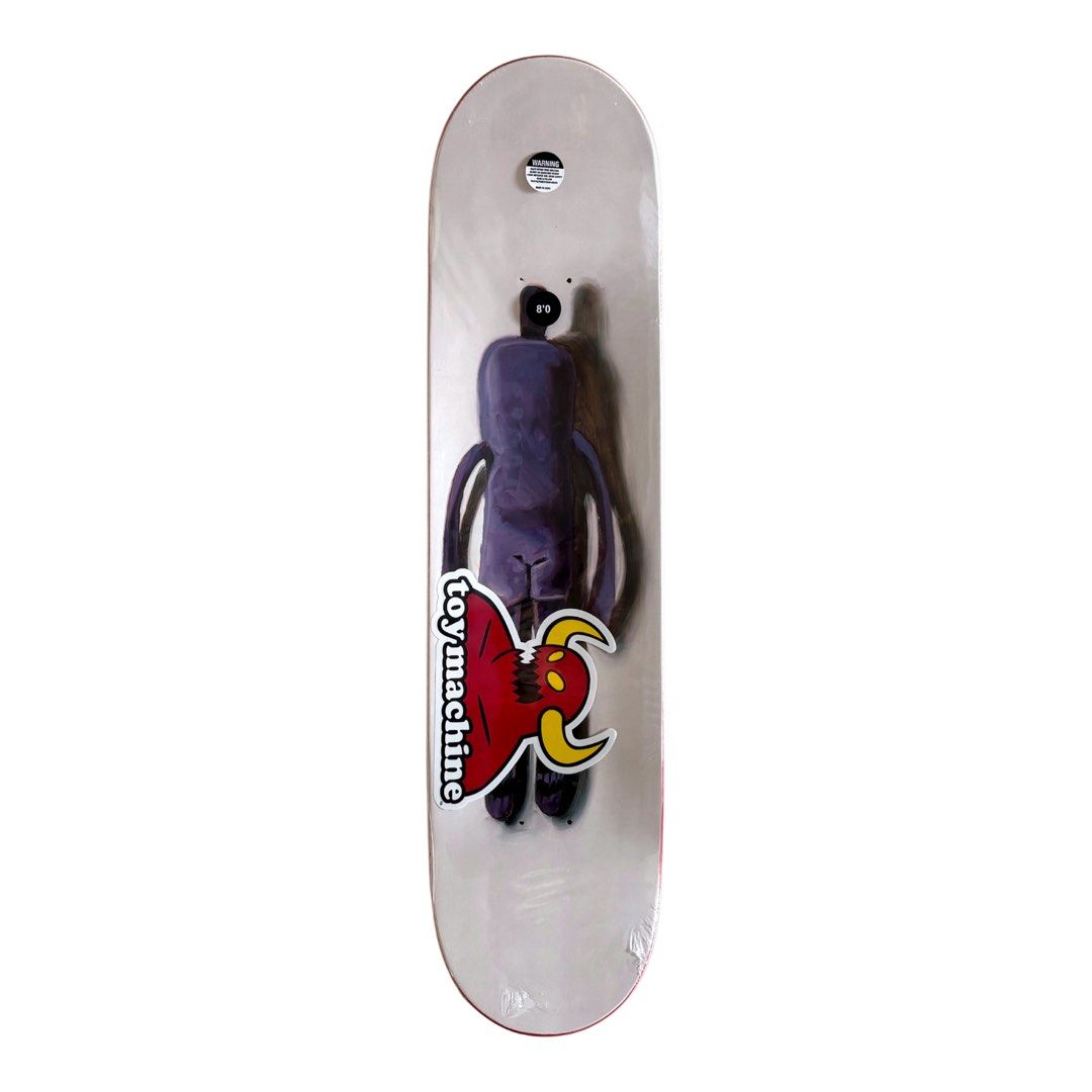 Toy Machine “Purple Doll” 8.0″ x 31.5″ CJ Collins Pro Model Skateboard Deck