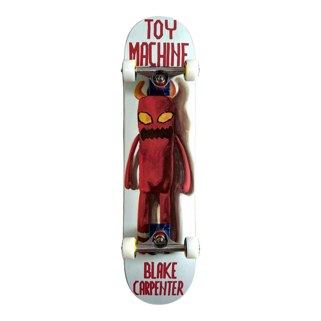Toy Machine “Red Doll” 7.5″ x 30.875″ Blake Carpenter Pro Model Custom Kids Skateboard Complete