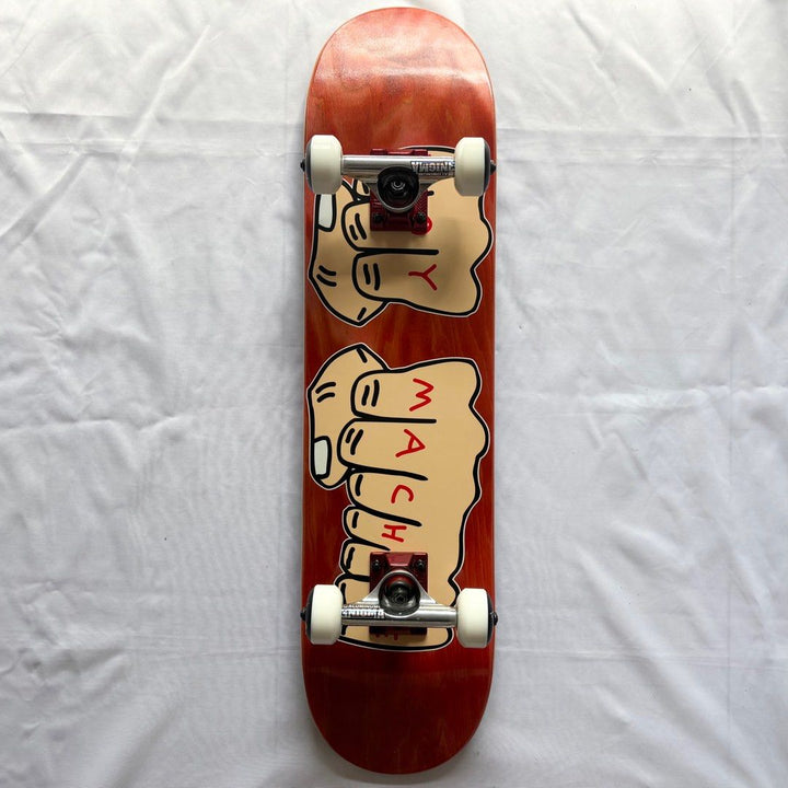 Toy Machine “Red Fist” 7.375” Kids Custom Skateboard Complete