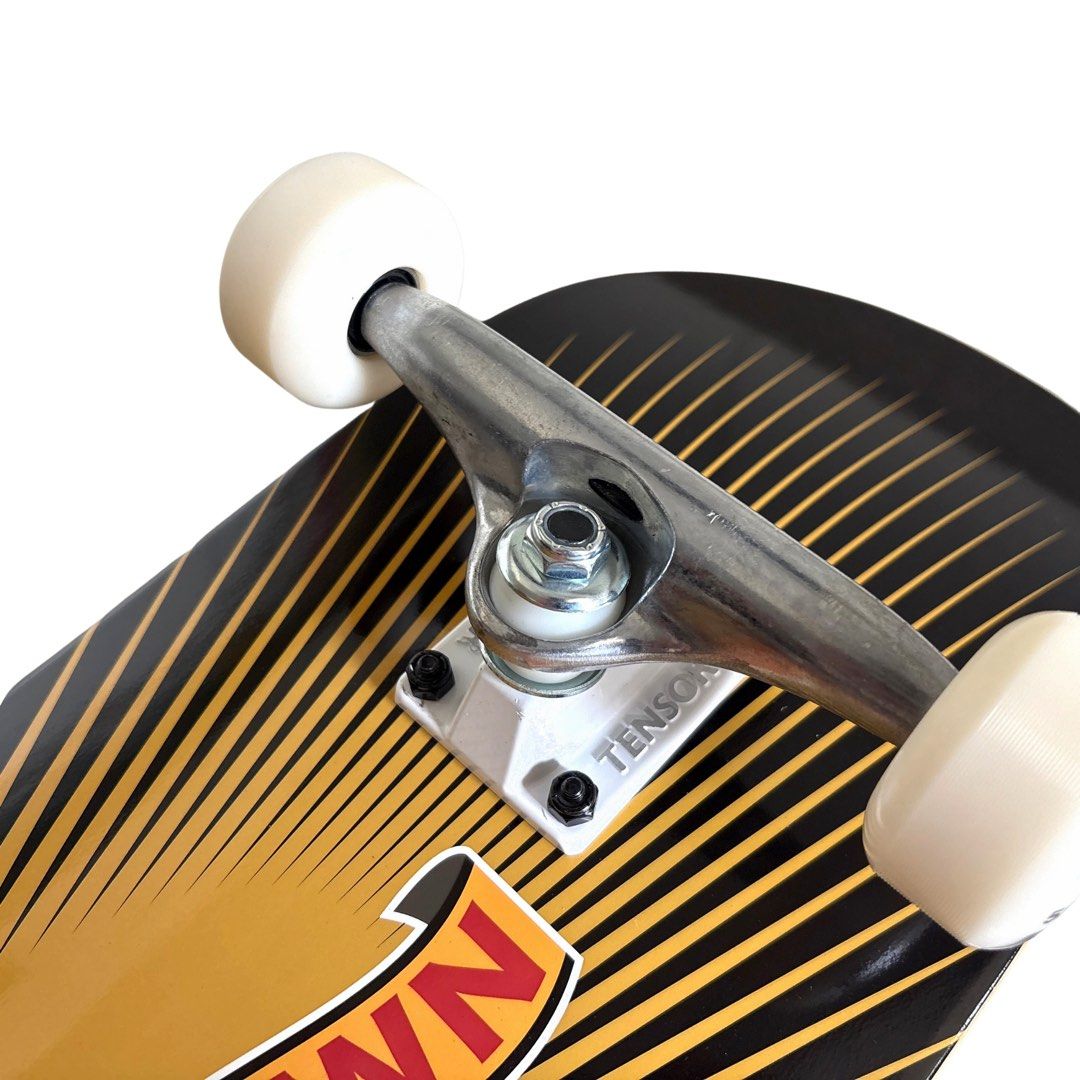 Toy Machine “Royal Pawn” 8.0” x 31.6” Custom Skateboard Complete — angled truck detail