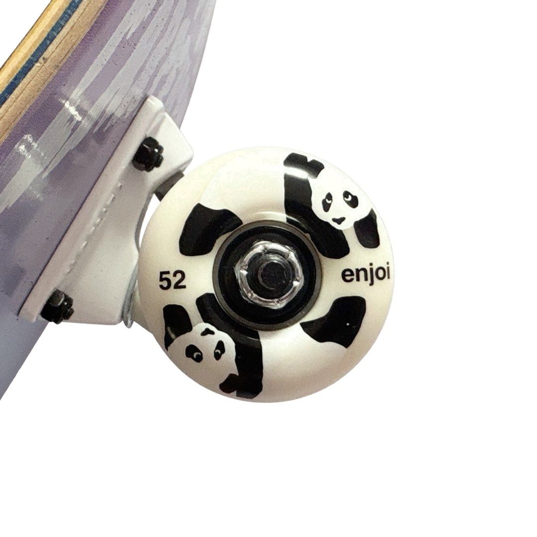 Toy Machine “Underwater” 8.375” x 32” Custom Skateboard Complete — wheel close-up