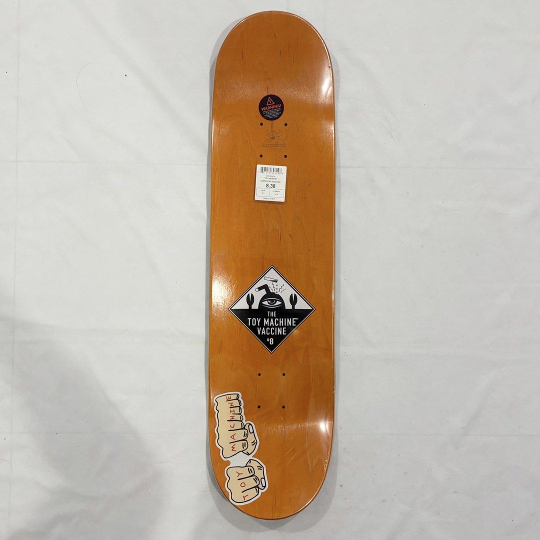 Toy Machine “Underwater” 8.38” x 32.1” Carpenter Model Skateboard Deck