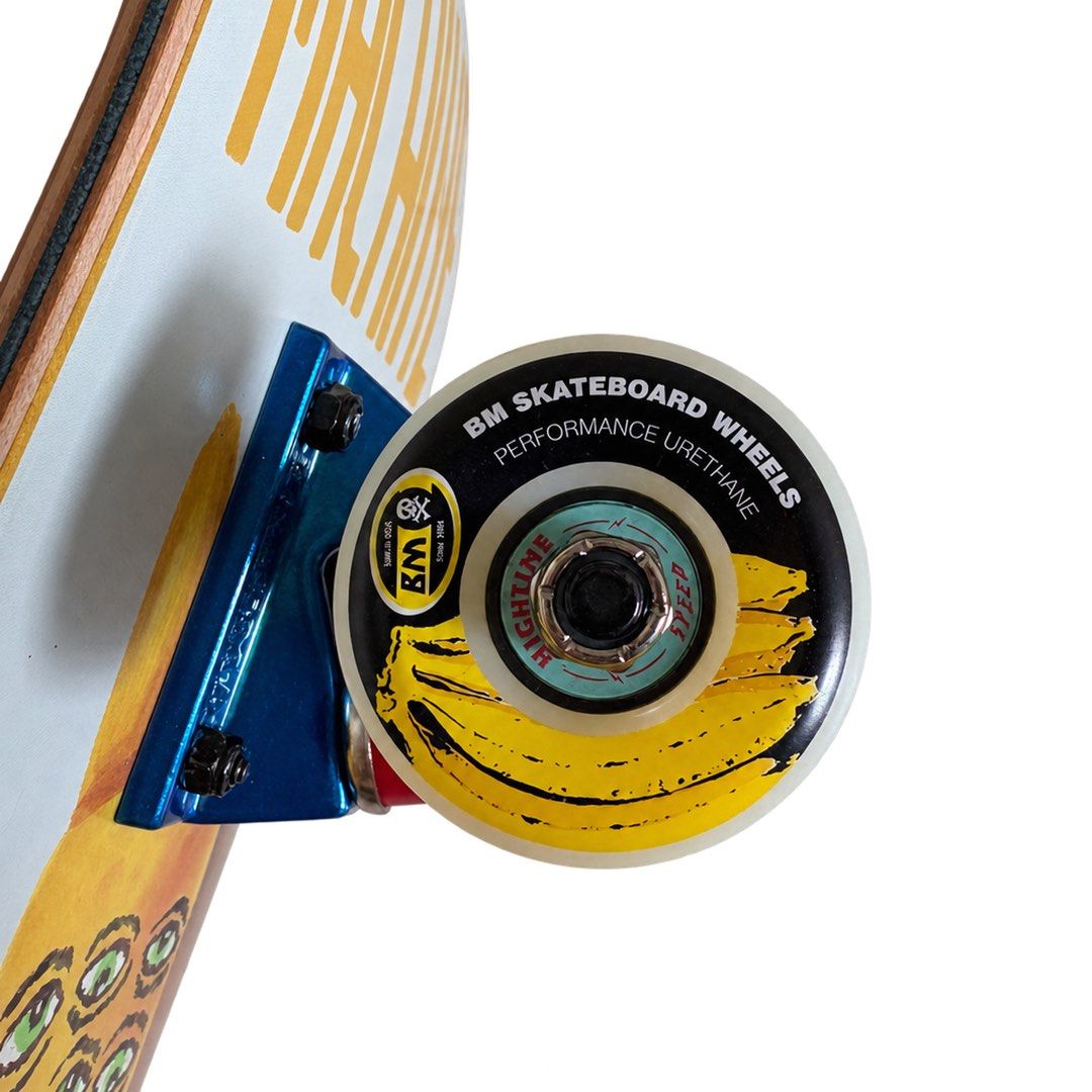 Toy Machine “Yellow Doll” 7.375″ x 30.0″ Jeremy Lebras Pro Model Custom Kids Skateboard Complete