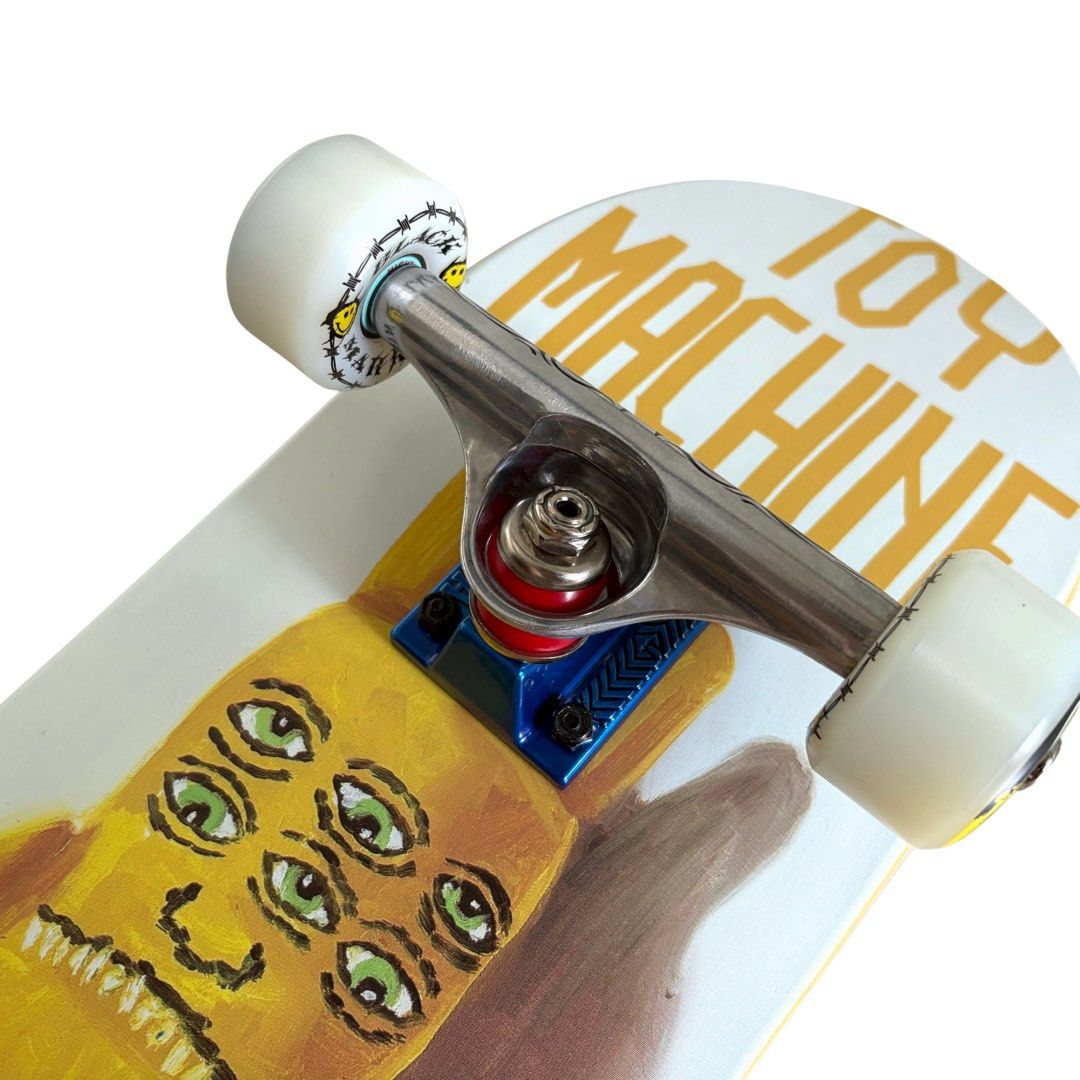 Toy Machine “Yellow Doll” 7.375″ x 30.0″ Jeremy Lebras Pro Model Custom Kids Skateboard Complete
