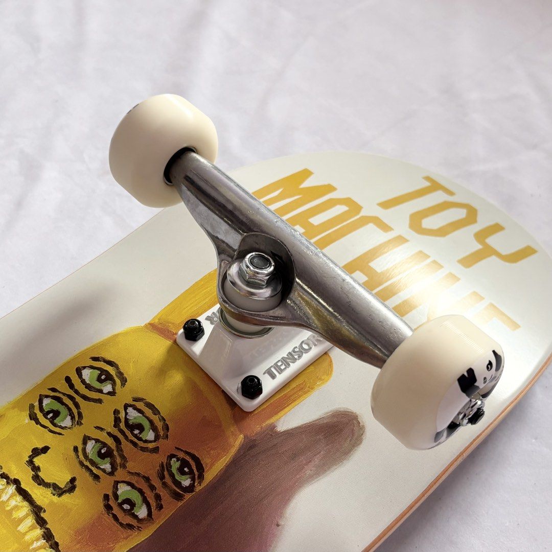 Toy Machine “Yellow Mascot” 8.06” x 31.9” Jeremy Lebras Model Custom Skateboard Complete